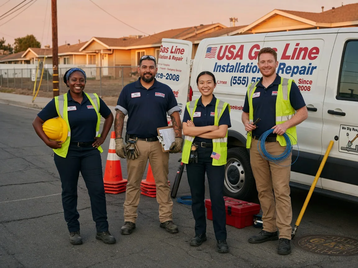 Gas Line Installation company in Franklin, VA